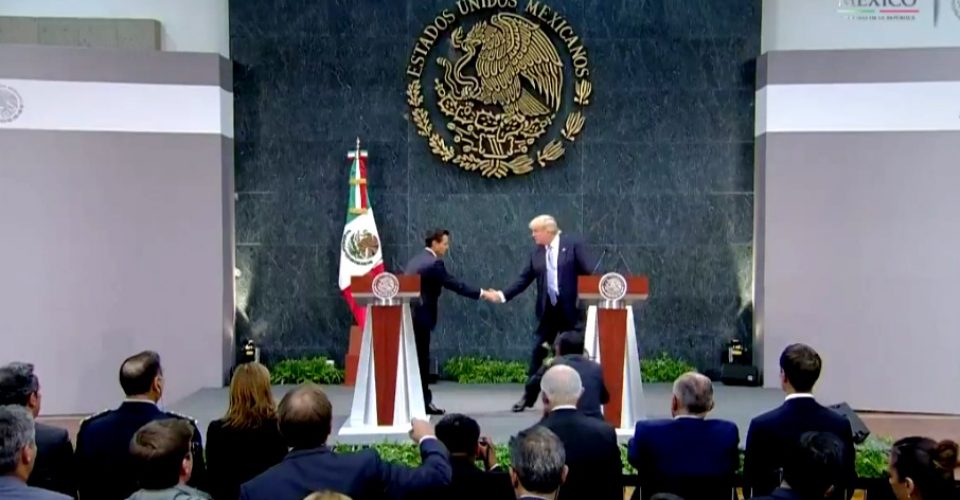 Tras encuentro Trump – Peña Nieto: La construcción del muro sigue en pie