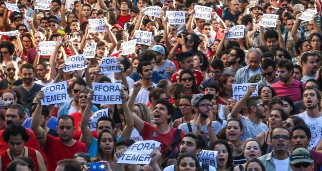 Centrales sindicales convocan marcha y ocupación de Brasilia contra las reformas de Temer