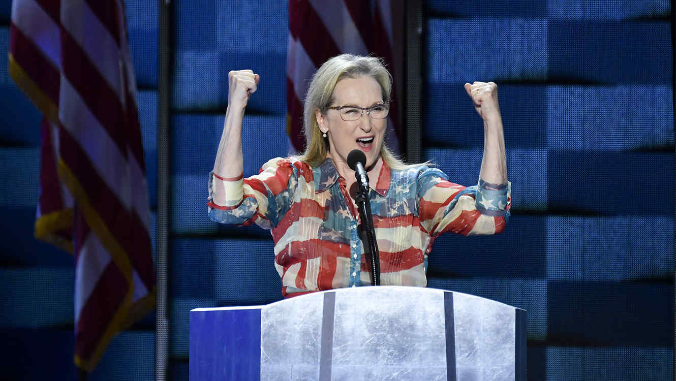 Meryl Streep en picada contra Clint Eastwood por apoyo a Trump del actor