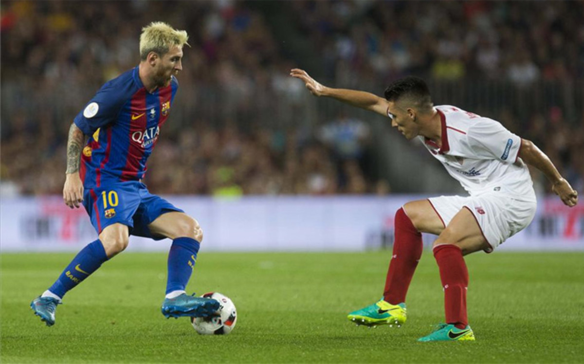 Barcelona golea a Sevilla de Sampaoli y le gana la segunda final consecutiva que juega en España