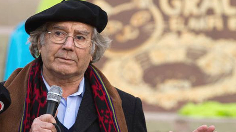 Nobel de la Paz argentino viajó a apoyar a activista mapuche que podría ser extraditado a Chile