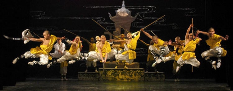 Monjes Shaolin mostrarán su impresionante dominio del Kung Fu