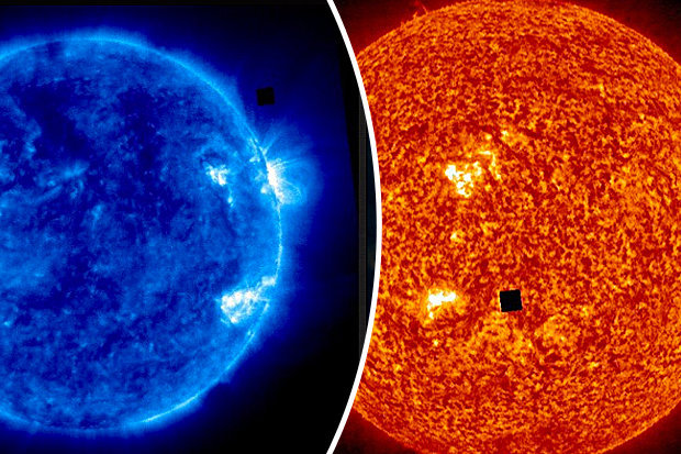 La NASA censura un extraño objeto espacial mientras este orbitaba el Sol