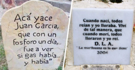 Humor: Divertidos epitafios que harán que veas la muerte de otra manera