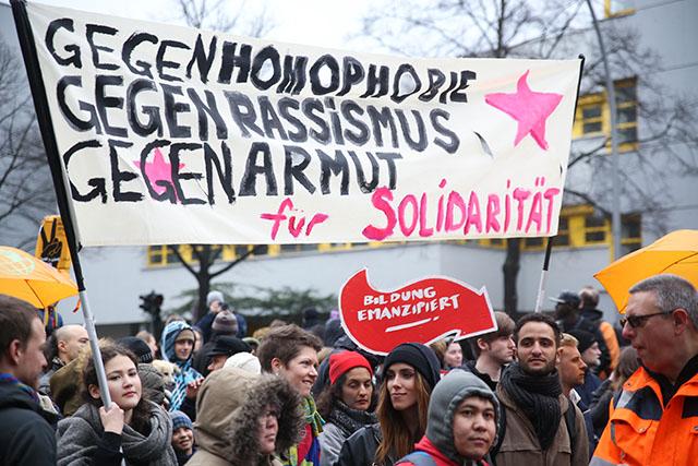 Berlín contra el racismo y la discriminación