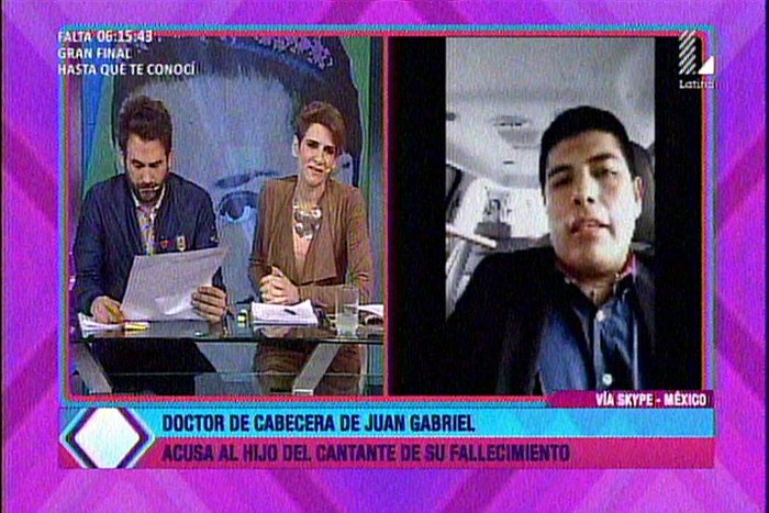 Juan Gabriel: Médico personal del cantante culpa de su muerte al hijo y único heredero
