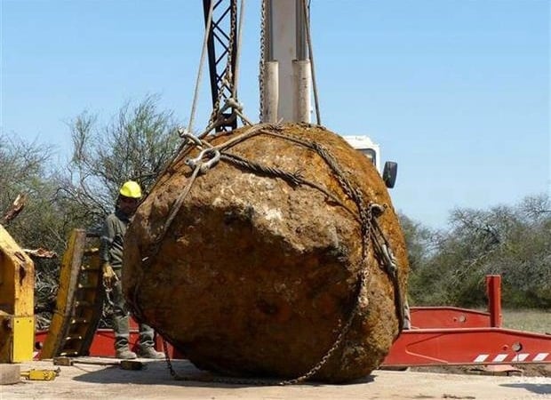 Descubren un meteorito de más de 30 toneladas en Argentina