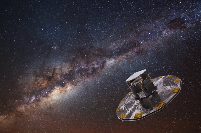 La sonda espacial Gaia, de la ESA, revela el mapa más preciso y enorme de la Vía Láctea