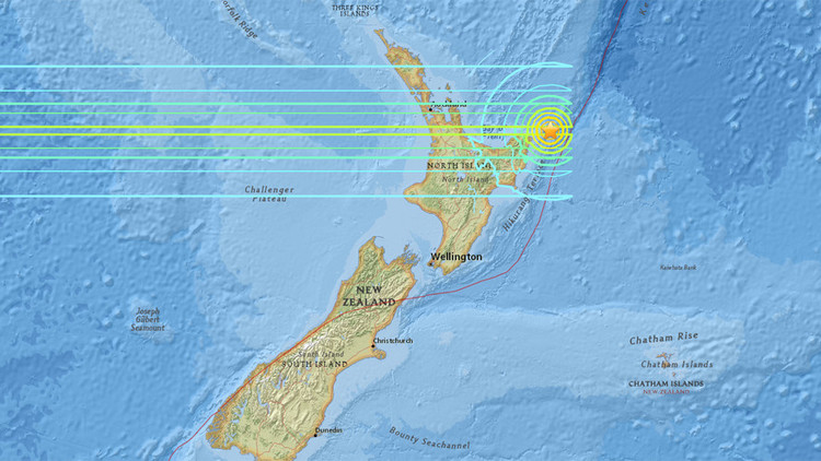 Nueva Zelanda: Terremoto de 7.2 sacude noroeste de la isla