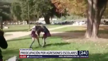 Ciudadanos indignados por menor autora de agresión en Concepción la «funan» a través de las redes sociales