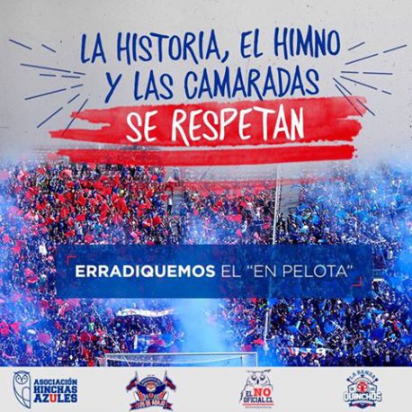 Barra de la U. de Chile lidera campaña para eliminar muletilla sexista de su himno