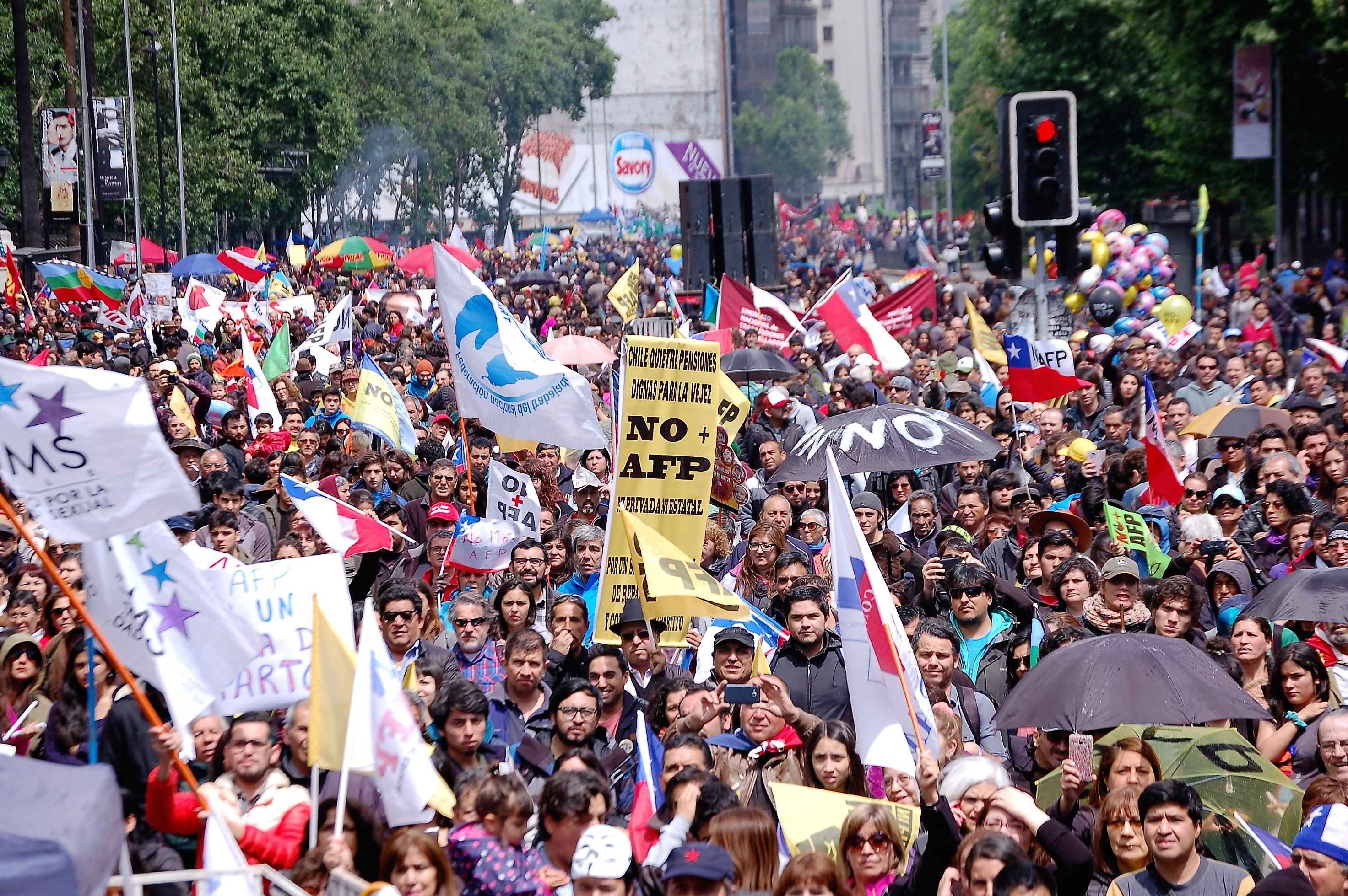A un año de primera marcha No+AFP, manifestaciones refuerzan llamado a terminar con sistema de pensiones
