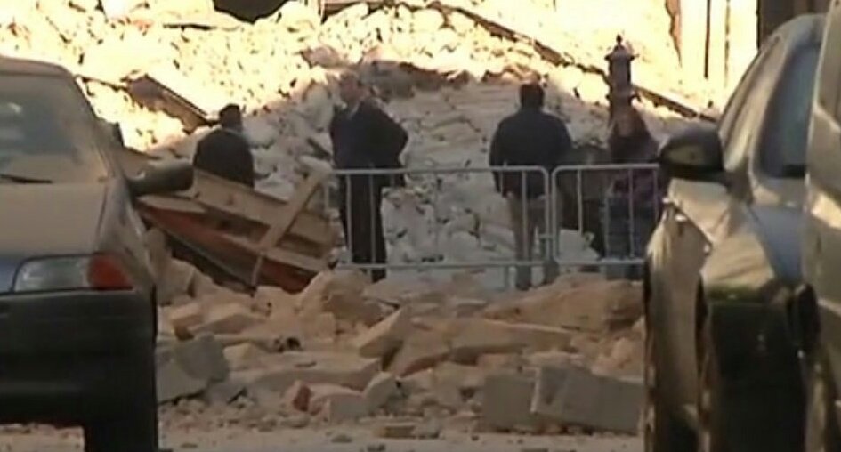 Terremoto en Italia «Todo se derrumbó, es una catástrofe, es un infierno»