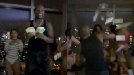 VIDEO: Mujeres sin ropa y lluvia de dinero: otro video obsceno de Floyd Maywheather