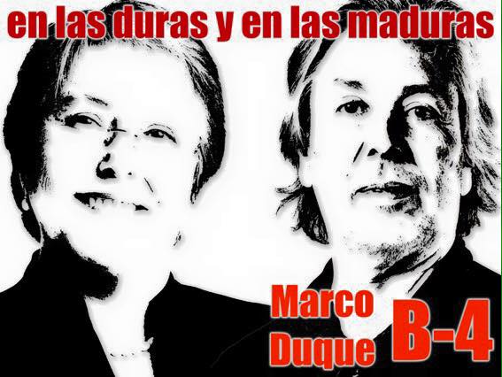 Marco Duque, el candidato que no borró a Bachelet de la foto