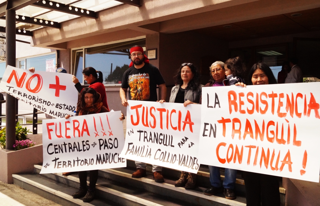 Valdivia: Denuncian violencia policial contra werkén Collío en Tranguil