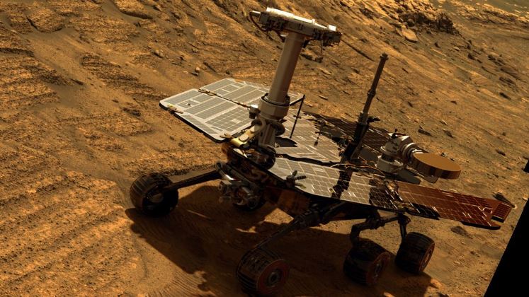 Robot Opportunity de la NASA comenzó nueva exploración donde alguna vez ...