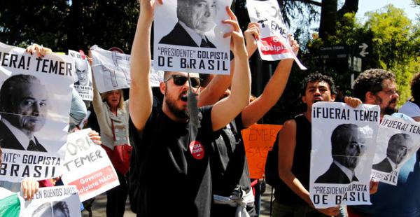 Argentina: Movimientos sociales rechazan visita de Temer