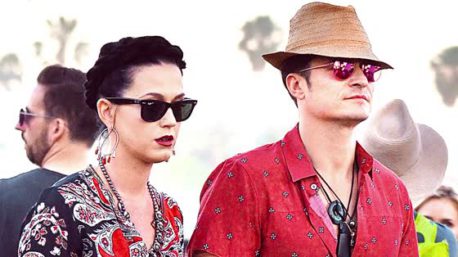 Katy Perry y Orlando Bloom dejaron en claro su relación durante «Acción de Gracias» (Fotos)