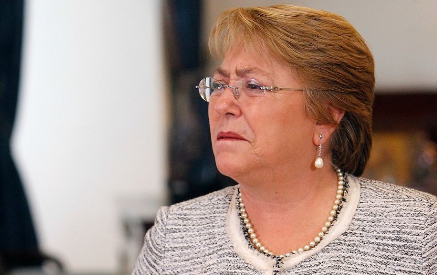 Bachelet y Caval: «Hablaré cuando no sea Presidenta»