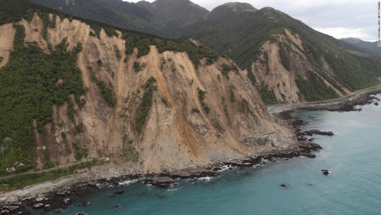 El terremoto de Nueva Zelanda quebró 6 fallas geológicas