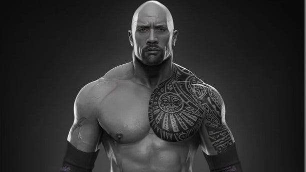 (Fotos) El musculoso Dwayne Johnson «La Roca» es elegido el hombre más sexy en la Tierra