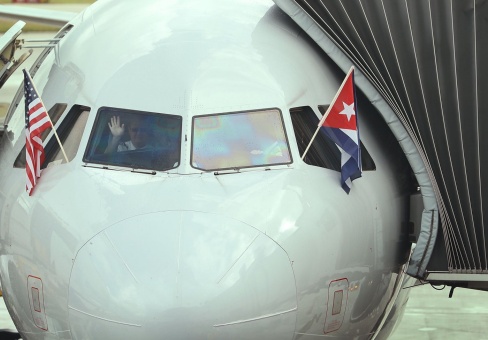 Miami-La Habana: despega el primer vuelo regular a la capital cubana
