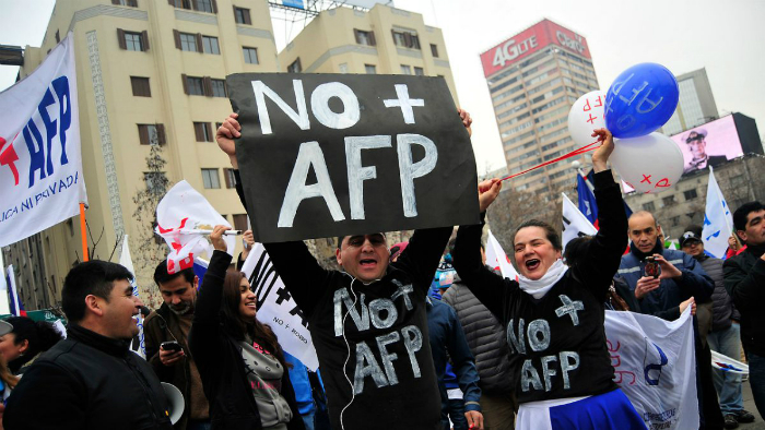 Frente Amplio convoca a participar de la Marcha No+Afp