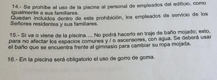 Repudio nacional: el edificio de Ñuñoa que prohibe bañarse en la piscina a los hijos de empleadas domésticas