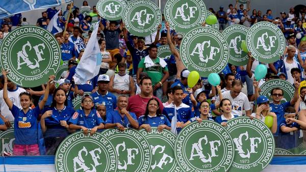 Tragedia del Chapecoense: la Confederación Brasileña le dio por perdido el partido de torneo al que no se presentaron