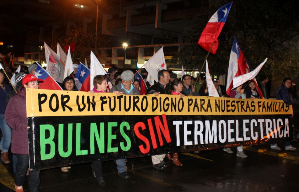 Opositores a termoeléctrica «El Campesino» llevaron sus reclamos al Ministro de Energía