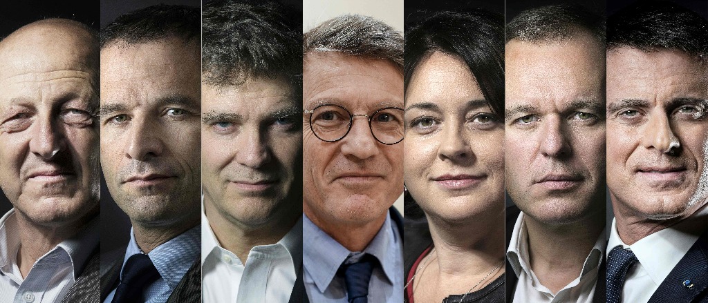 candidatos centro-izquierda francia