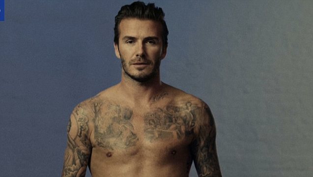VIDEO: David Beckham, los tatuajes y una campaña de Unicef contra la violencia infantil