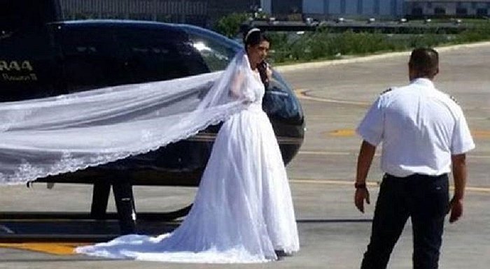 ¡Otra tragedia en Brasil! Novia se estrella en helicóptero el día de su boda