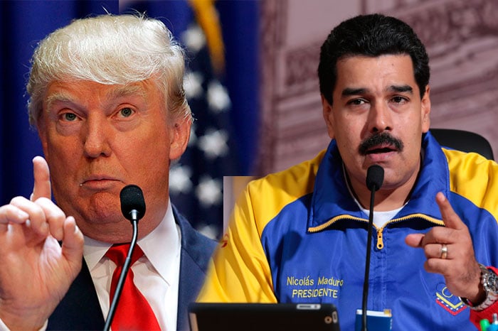 Maduro defiende a Trump: «Es víctima de una brutal campaña de odio»