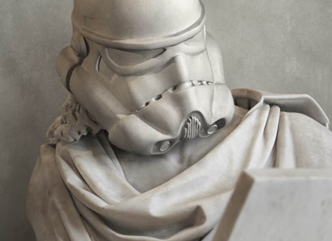 Impresionantes esculturas de Star Wars