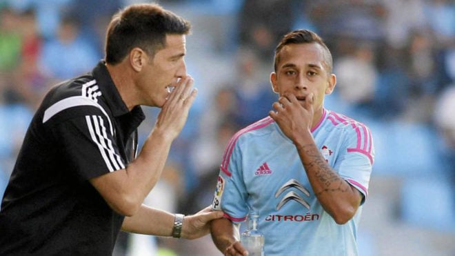 Fabián Orellana es despedido de Celta y destroza a Berizzo antes de su partida