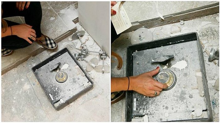 Encontraron una caja fuerte bajo el suelo de su casa, pero jamás imaginaron lo que encontrarían dentro