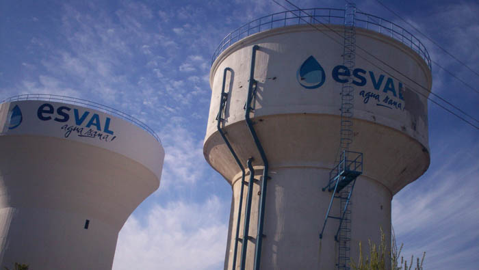 Esval realizará corte de emergencia de agua potable en tres comunas de la región de Valparaíso