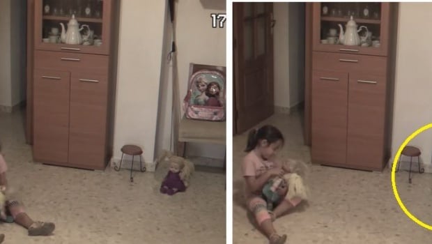 Escalofriante: puso cámaras porque extraños sucesos paranormales persiguen a su hija (VIDEO)