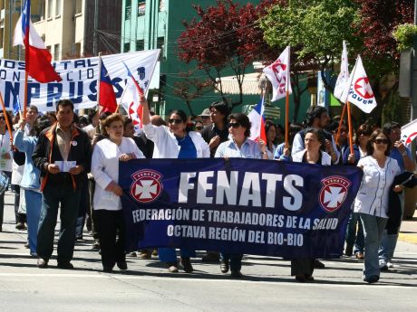 Trabajadores de la Salud inician huelga de hambre en Tomé