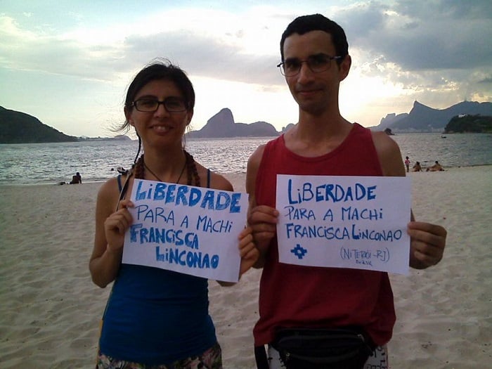 La solidaridad internacional que despertó la machi Francisca Linconao