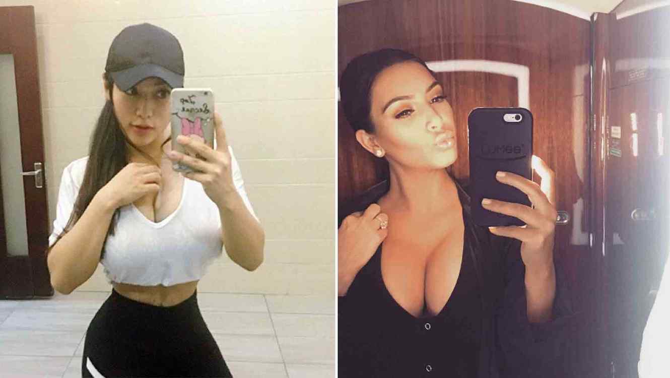 Conoce a la voluptuosa Kim Kardashian de China y sus sensuales fotos (+ Video)