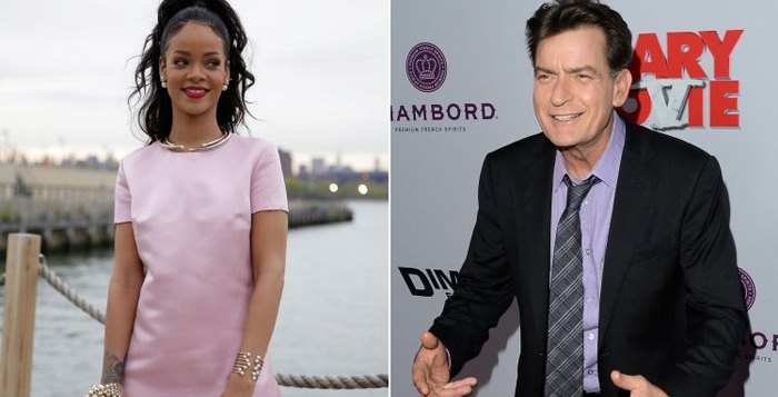 Charlie Sheen pide disculpas a Rihanna por llamarla “zorra”