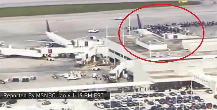 (Video) Tiroteo en aeropuerto de Florida deja varios muertos causando pánico en EE.UU.