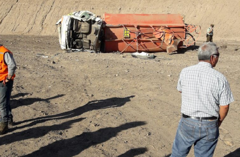 Trabajador de Mineral Drilling muere en accidente carretero