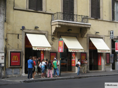 El increíble hallazgo debajo de un local de McDonald’s