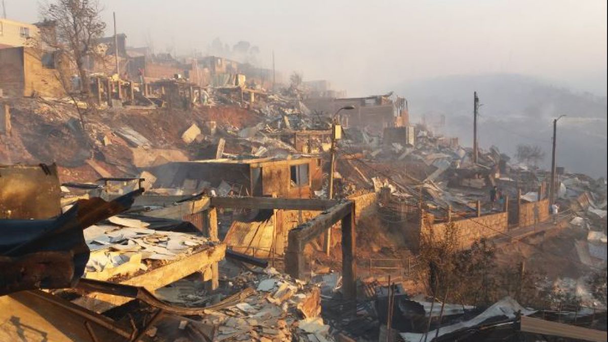 Resumen nacional de la catástrofe incendiaria