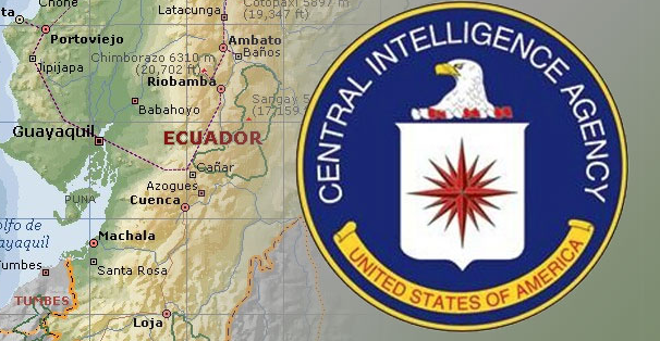 La CIA buscaría desestabilizar las elecciones presidenciales en Ecuador