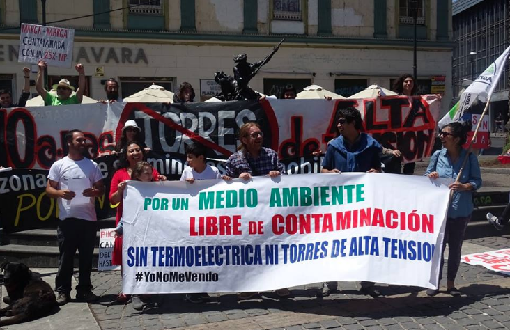 Aprobación de termoeléctrica Los Rulos genera el repudio de la comunidad de Limache